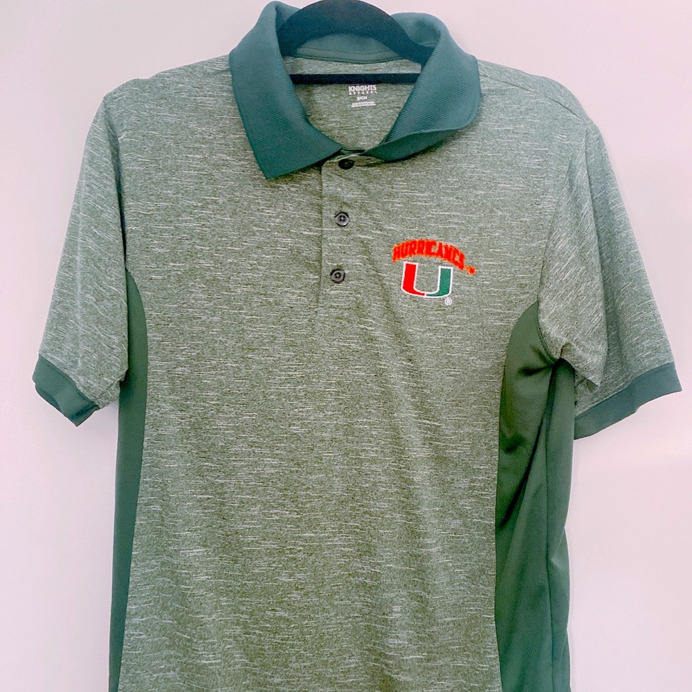 Men’s size small Miami Hurricanes Polo